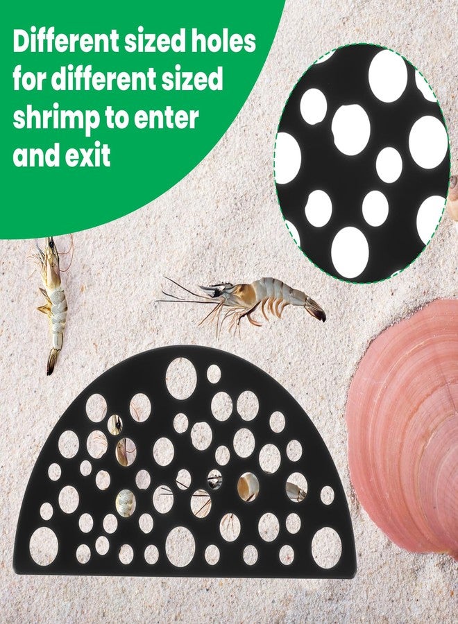 Bruislard 2 Pcs Shrimp Hides for Aquarium, Shrimp Breeding Caves Hideout Shelters for Protection, Small Fish Shrimps Tunnel House for Fish Tank Accessories Decor - Image 3